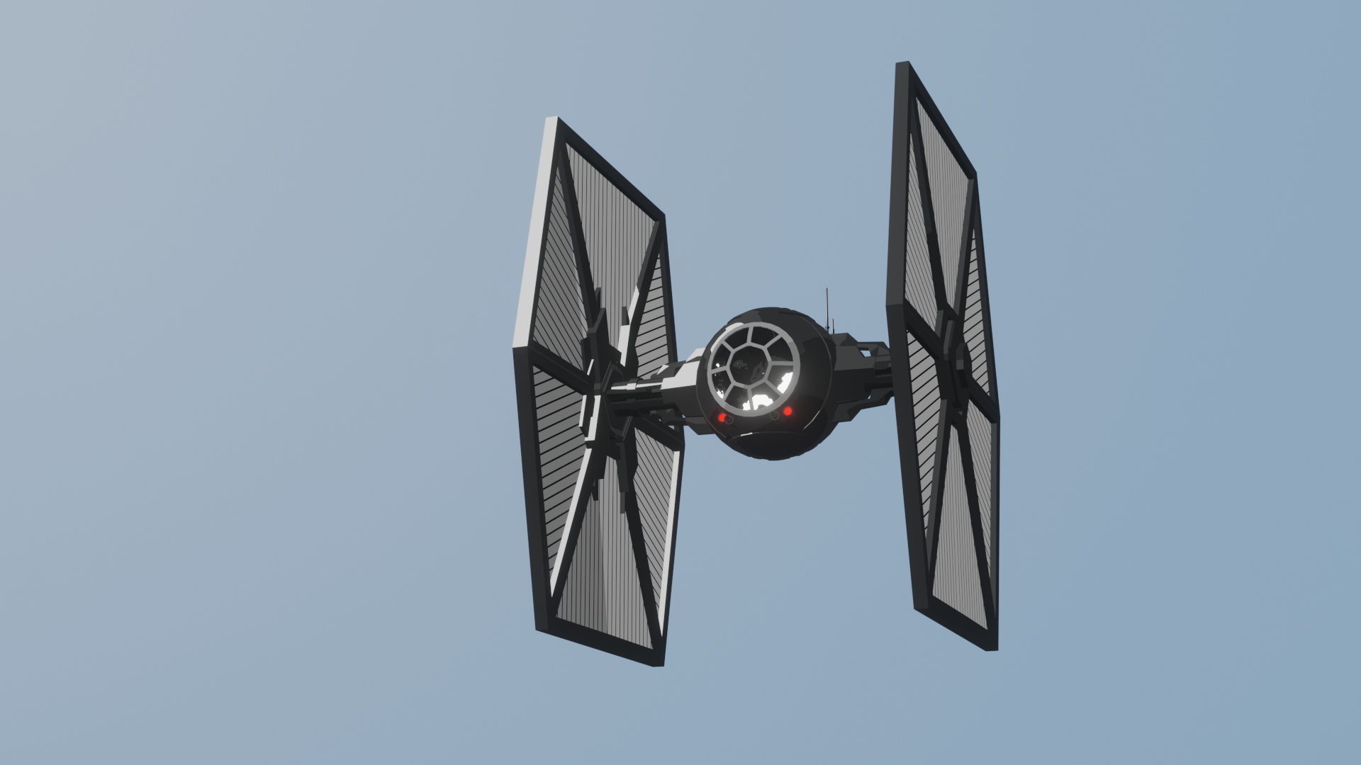 Tie Fighter (cartoon shaded) preview image 1